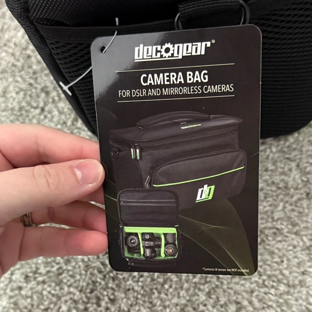 Black Camera Bag